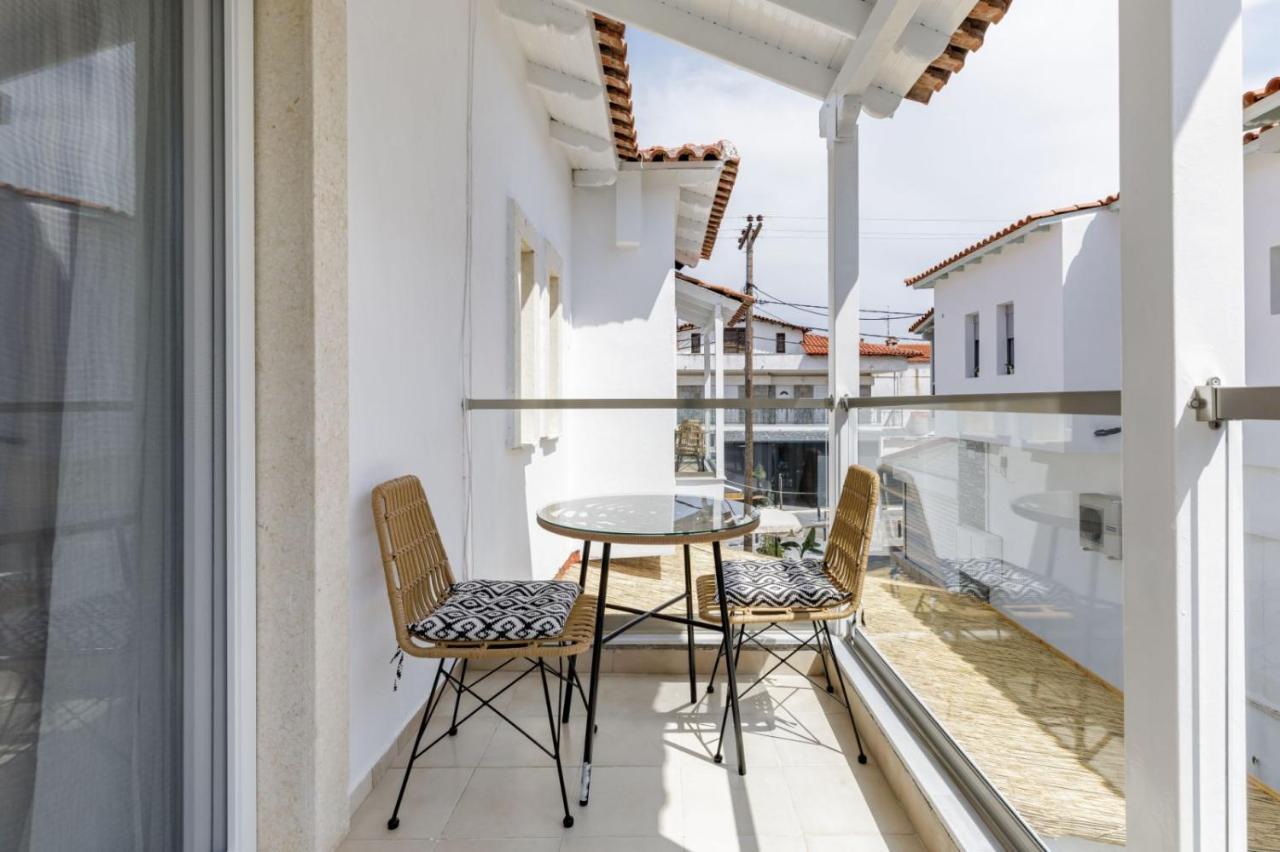 Aparthotel Pel Mar Pefkochori Esterno foto